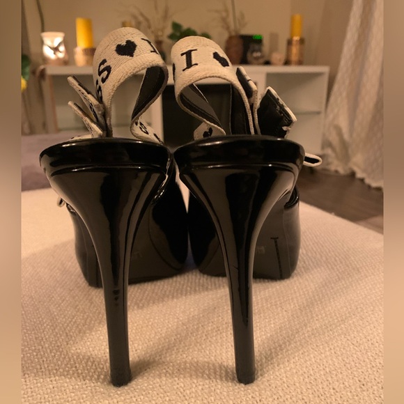 I love Guess high heels with a bow size 8 - Picture 4 of 5